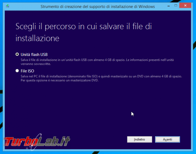 Windows 8 Installation Media Tool